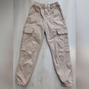 Aeropostale Women's Beige Cargo Pants